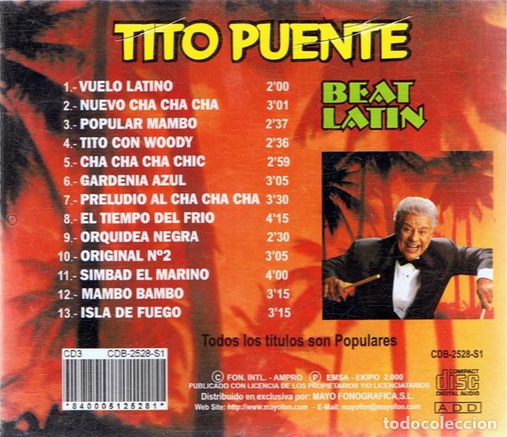 CDs de m&uacute;sica: CD TITO PUENTE &uml;BEAT LATIN&uml; - Foto 2