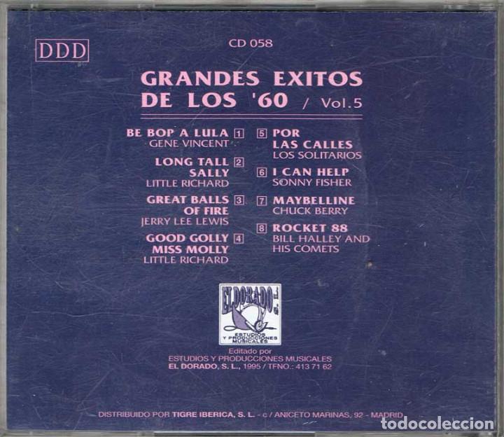 CDs de m&uacute;sica: Grandes Exitos de los 60 Vol. 5 - Foto 2
