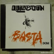 CDs de Música: QUILAPAYÚN - BASTA CD DOM CHILE. Lote 90222724