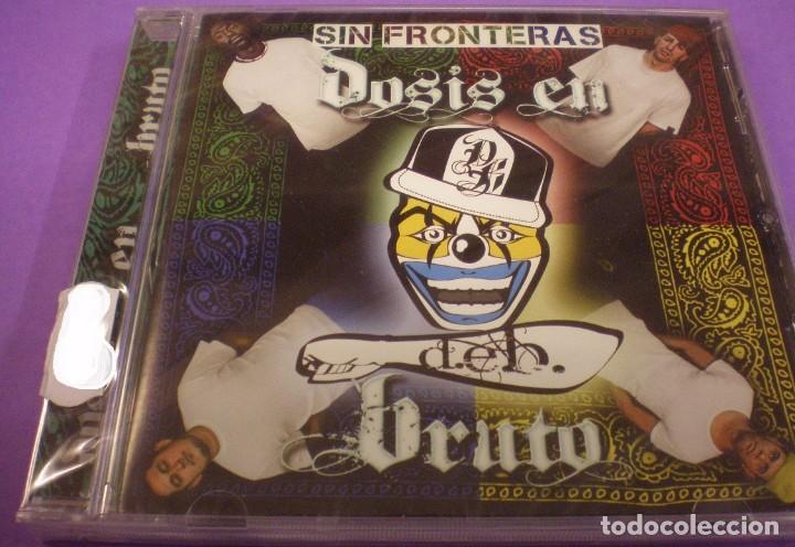CDs de m&uacute;sica: Dosis En Bruto (D.e.b.) - Sin Fronteras - CD Precintado - Foto 1