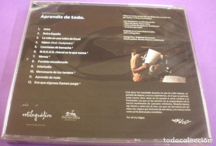 CDs de m&uacute;sica: Mokhardo - Aprendiz de Todo - CD Precintado - Foto 2