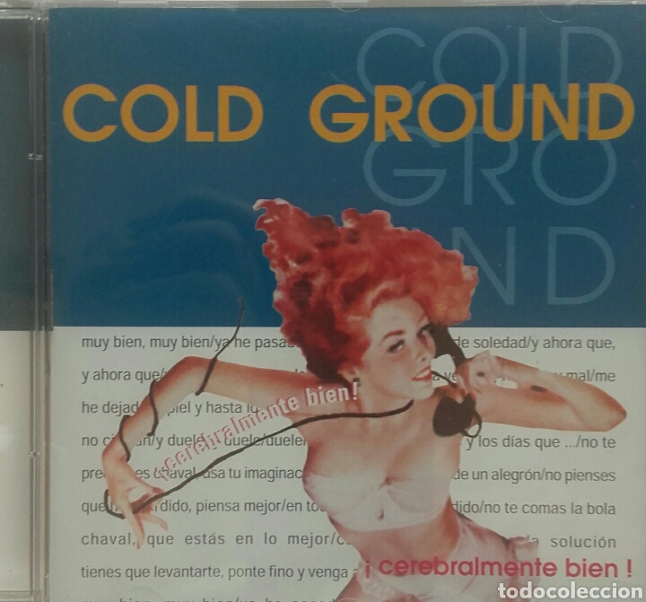 CDs de m&uacute;sica: COLD GROUND CEREBRALMENTE BIEN - Foto 1