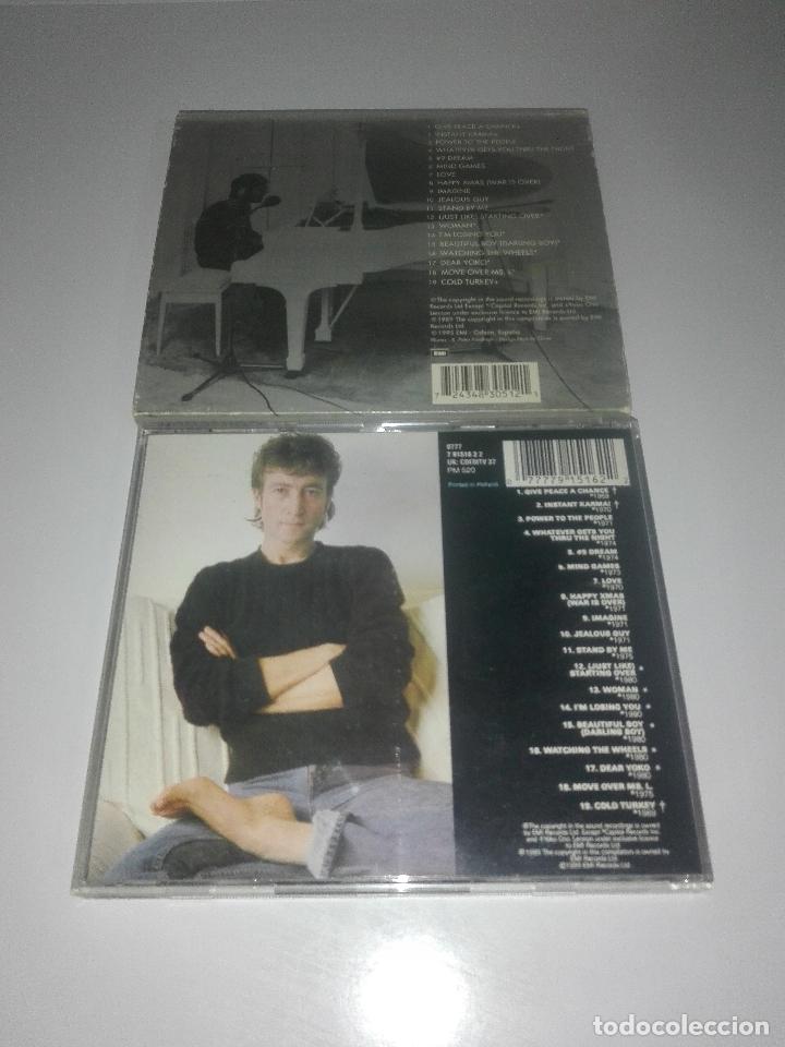 CDs de m&uacute;sica: Cd John lennon collection cd - Foto 5