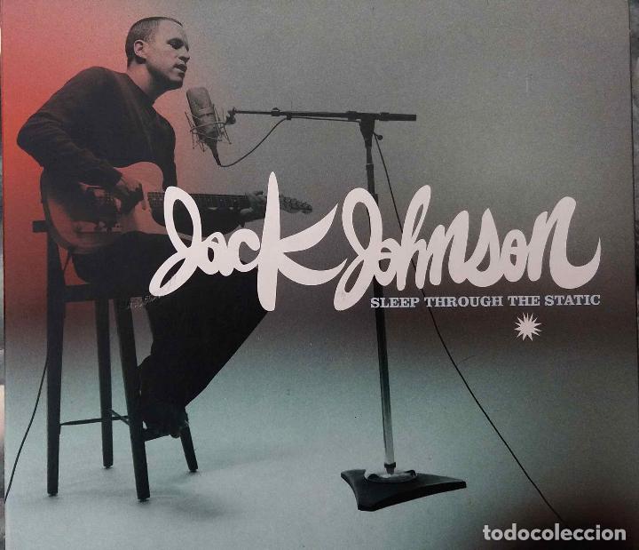 CDs de m&uacute;sica: JACK JOHNSON, SLEEP THROUGH THE STATIC. CD DIGIPACK CON LIBRETO Y COMO NUEVO - Foto 1