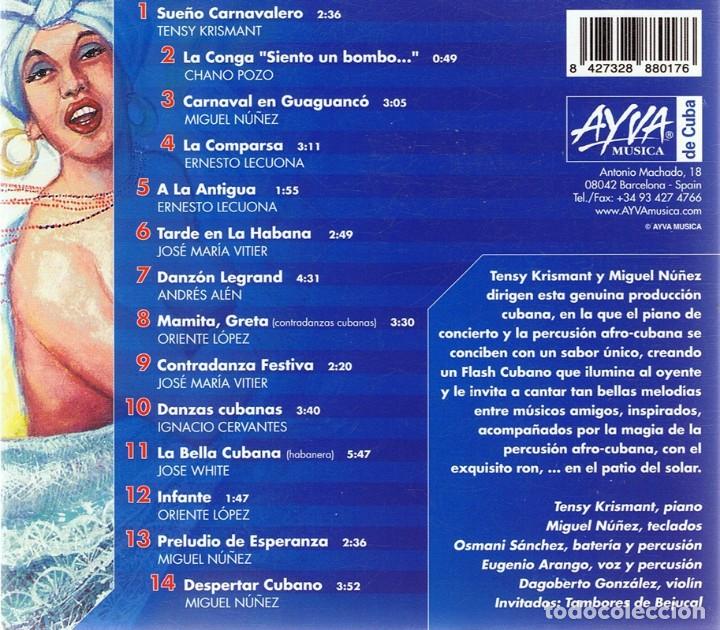 CDs de m&uacute;sica: CD FLASH CUBANO  TENSY KRISMANT - Foto 2