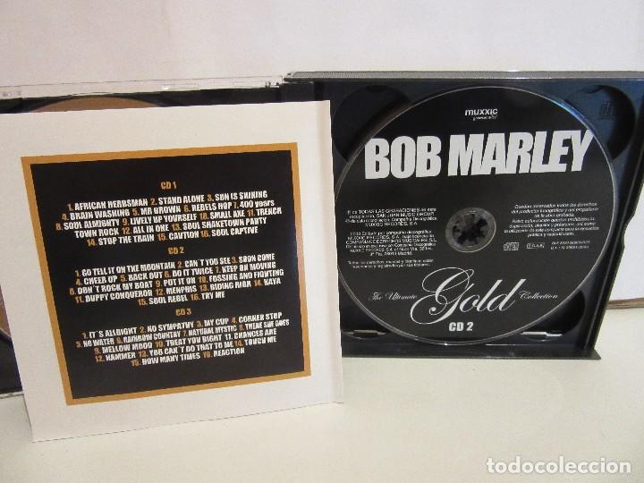 CDs de m&uacute;sica: Bob Marley - Ultimate Gold Collection - 3 CD + CD Extra - 2003 - Spain - EX+/EX+ - Foto 4