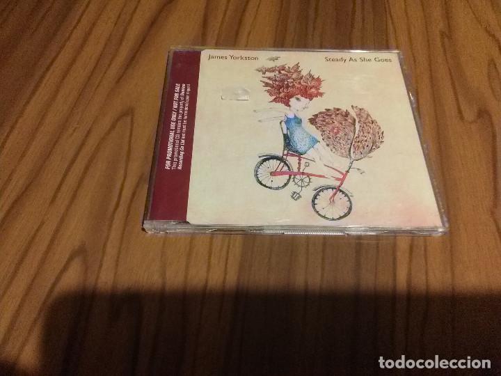 Musik-CDs: JAMES YORKSTON. STEADY AS SHE GOES. CD PROMO EN CAJA ESTRECHA. BUEN ESTADO. RARO