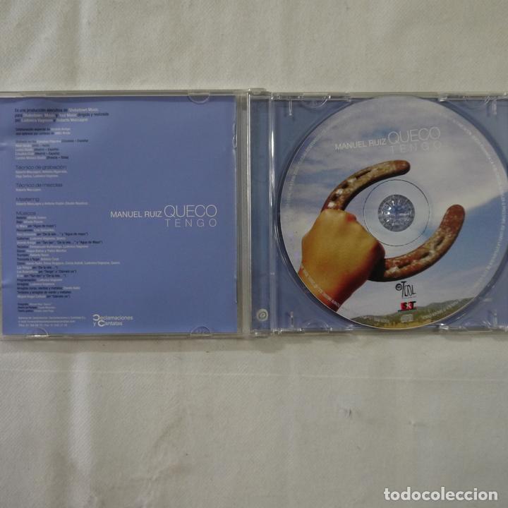 CDs de m&uacute;sica: MANUEL RUIZ QUECO - TENGO - CD 2003 - Foto 2