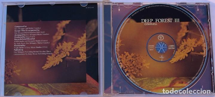 CDs de m&uacute;sica: DEEP FOREST III - COMPARSA (CD) 1997 - 13 TEMAS - Foto 2