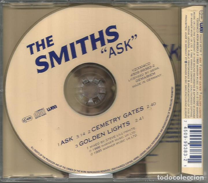 CDs de m&uacute;sica: THE SMITHS - ASK CDSINGLE 3 TEMAS 1995 - Foto 2