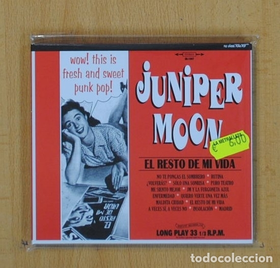 CDs de m&uacute;sica: JUNIPER MOON - EL RESTO DE MI VIDA - CD - Foto 1