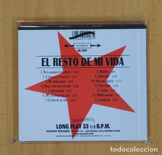 CDs de m&uacute;sica: JUNIPER MOON - EL RESTO DE MI VIDA - CD - Foto 2