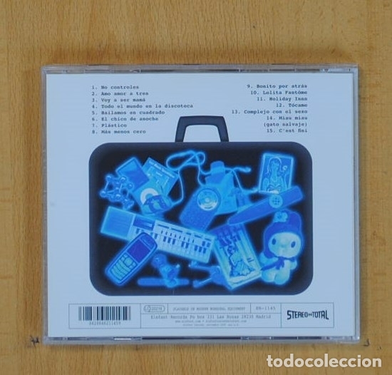 CDs de m&uacute;sica: ESTEREO TOTAL - NO CONTROLES - CD - Foto 2