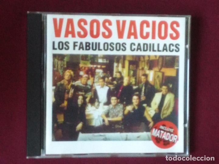 CD de M&uacute;sica: Los Fabulosos Cadillacs-Vasos Vac&iacute;os (cd. Epic.1993) recopilatorio de sus 7 primeros discos.