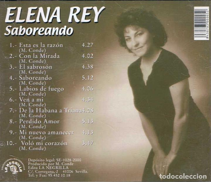 CDs de m&uacute;sica: Elena Rey - Saboreando - Foto 2