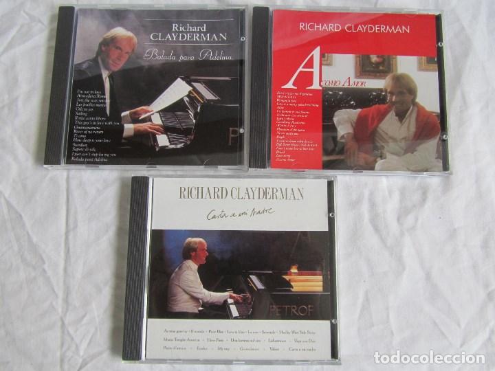 CDs de m&uacute;sica: Richard Clayderman Colecci&oacute;n de &Eacute;xitos 3 CDs - Foto 4
