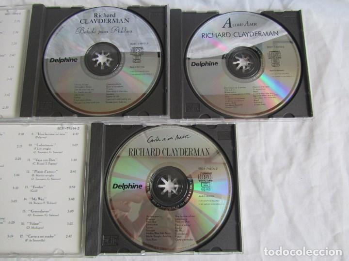 CDs de m&uacute;sica: Richard Clayderman Colecci&oacute;n de &Eacute;xitos 3 CDs - Foto 5