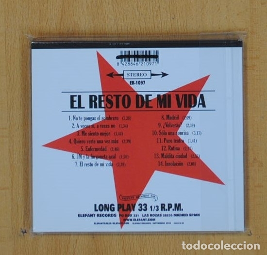 CDs de m&uacute;sica: JUNIPER MOON - EL RESTO DE MI VIDA - CD - Foto 2