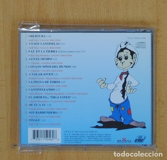 CDs de m&uacute;sica: HOMENAJE A MARIO MORENO CANTIFLAS - CD - Foto 2