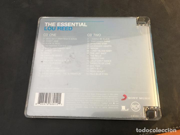 CDs de m&uacute;sica: LOU REED (THE ESSENTIAL) 2 CD 31 TRACK (CDI8) - Foto 3