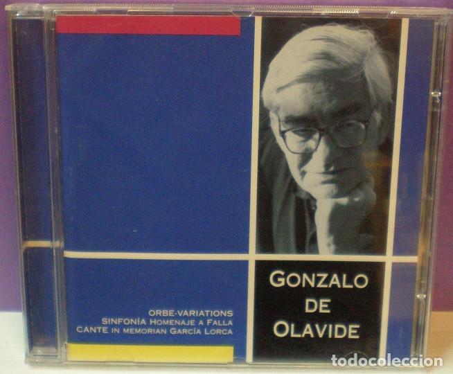 CDs de M&uacute;sica: Gonzalo de Olavide - Orbe / Variations - Homenaje a Falla - In Memoriam Garc&iacute;a Lorca