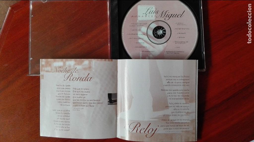 CDs de m&uacute;sica: Luis Miguel Romance - Foto 4