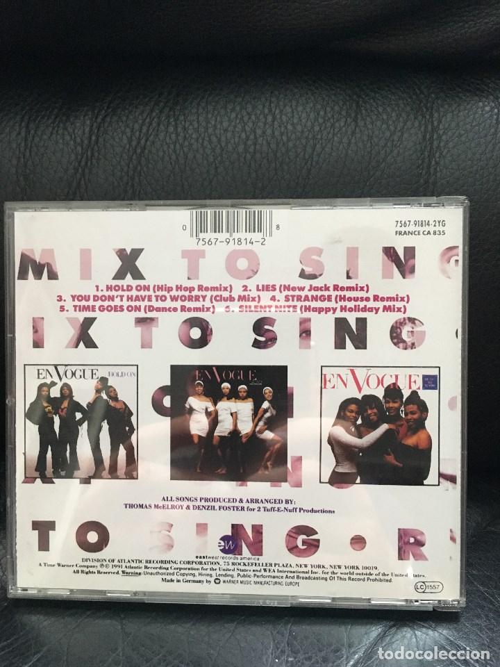 CDs de m&uacute;sica: EN VOGUE / REMIX TO SING / CD - Foto 2