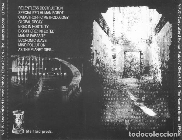 CDs de m&uacute;sica: Virus / Kevlar Skin--GRIND CORE SPLIT - Foto 2