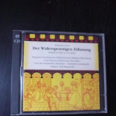 CDs de Música: DER WIDERSPENSTIGEN ZAHMUNG HERMANN GOETZ PREISER RECORDS 2CD