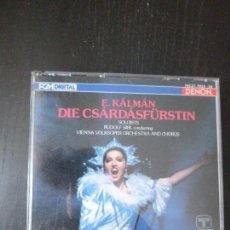 CDs de Música: DIE CSARDASFUERSTIN E. KALMAN. DENON. 2CD 1986