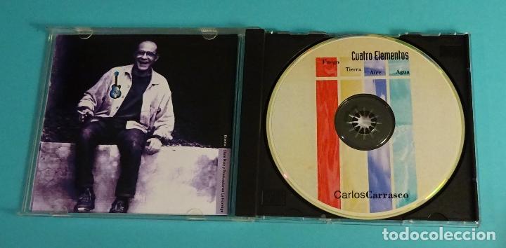 CDs de m&uacute;sica: CARLOS CARRASCO. CUATRO ELEMENTOS - Foto 2