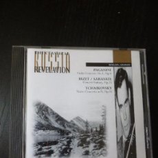 CDs de Música: PAGANINI. SARASATE.TCHAIKOVSKY. ROGAN LEONID. THE CLASSICAL RUSSIA REVELATION 1996
