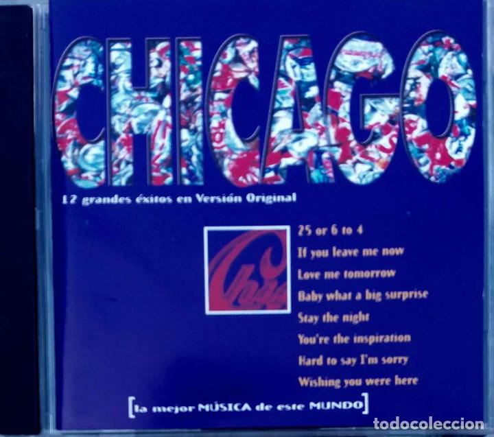 CDs de m&uacute;sica: CHICAGO, 16 &Eacute;XITOS EN VERSI&Oacute;N ORIGINAL. CD - Foto 1