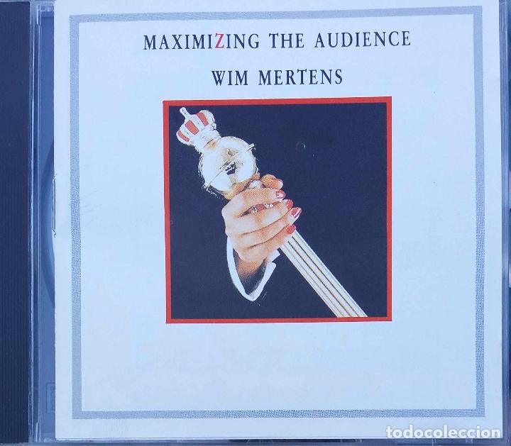 CDs de m&uacute;sica: WIM MARTENS, MAXIMIZING THE AUDIENCE. CD - Foto 1