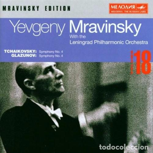 CDs de m&uacute;sica: Yevgeny Mravinsky - Tchaikovsky / Glazunov - CD - Foto 1