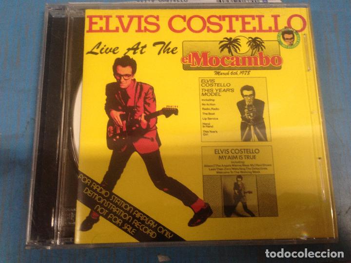 CDs de m&uacute;sica: CD ELVIS COSTELLO LIVE AT THE EL MOCAMBO - Foto 1