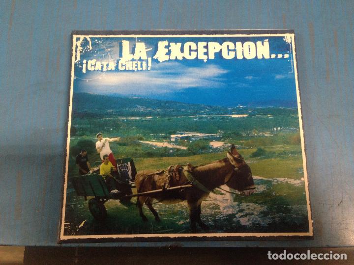 CDs de m&uacute;sica: CD LA EXCEPCION CATA CHELI - Foto 1