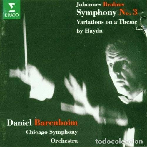 CDs de m&uacute;sica: Daniel Barenboim / Brahms - Symphony 3 / Haydn - Variations on a theme - CD - Foto 1
