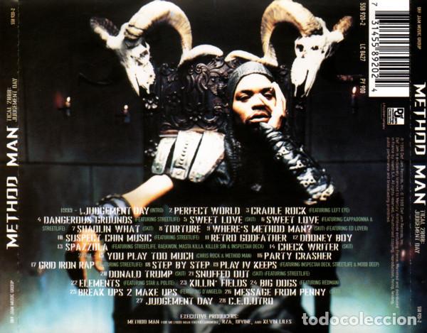 CDs de m&uacute;sica: Method Man - Tical 2000: Judgement Day -CD HIP HOP - Foto 2