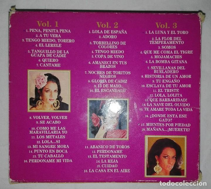 CDs de m&uacute;sica: LOLA FLORES TODOS SUS &Eacute;XITOS.DIVUCSA - Foto 4