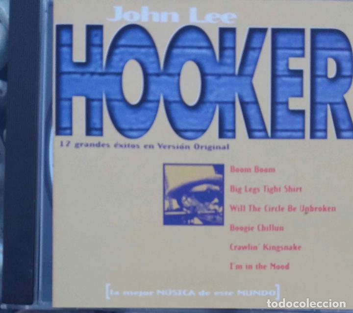 CDs de m&uacute;sica: JOHN LEE HOOKER, 17 GRANDES &Eacute;XITOS EN VERSI&Oacute;N ORIGINAL. CD - Foto 1