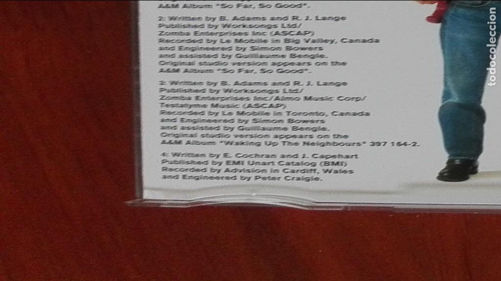 CDs de m&uacute;sica: Bryan Adams Please forgive me - Foto 2