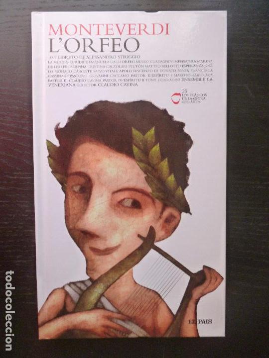 CDs de m&uacute;sica: MONTEVERDI LORFEO. EL PAIS 2007  2CD - Foto 1