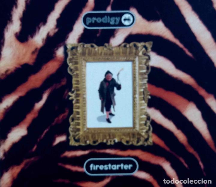 CDs de m&uacute;sica: PRODIGY, FIRESTARTER. CD 4 TEMAS. DIGIPACK - Foto 1