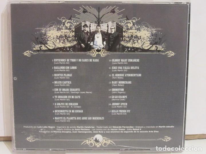 CDs de m&uacute;sica: Lobos Negros - Con Su Dolor Errante - EX+/EX+ - Foto 2