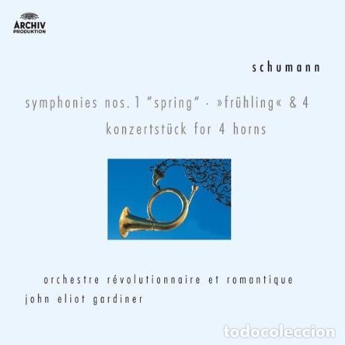 CDs de m&uacute;sica: Schumann - Symphonies N&ordm; 1 & 4 - Gardiner - CD - Foto 1
