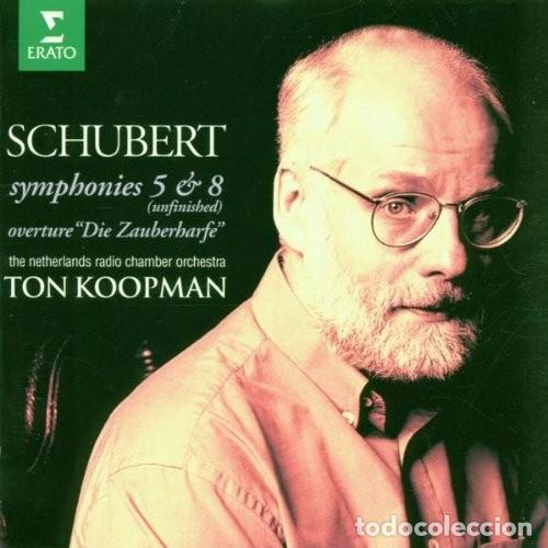 CDs de m&uacute;sica: Schubert - Symphonies 5 & 8 - Ton Koopman - CD - Foto 1