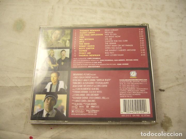 CDs de m&uacute;sica: CD AMERICAN BEAUTY-BSO - Foto 3