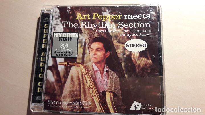 CD de M&uacute;sica: ART PEPPER MEETS THE RHYTHM SECTION. SACD HYBRID. ANALOGUE PRODUCTIONS.