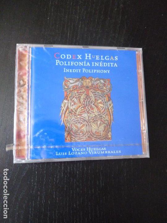 CD de M&uacute;sica: CODEX HUELGAS POLIFONIA INEDITA INEDIT POLIPHONY LUIS LOZANO VISLUMBRARES  SONY 1988 NUEVO